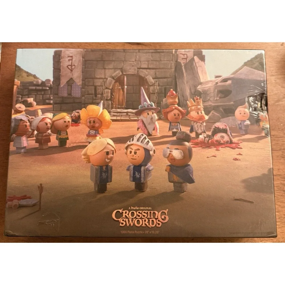 Hulu Crossing Swords Puzzle 1000 Pieces‎ New, Sealed